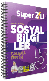 5. Sınıf Süper İkili Sosyal Bilgiler Çalışma Defteri