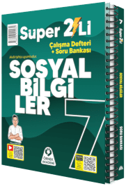 7. Sınıf Süper İkili Sosyal Bilgiler Seti