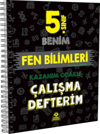 5. Sınıf Benim Fen Bilimleri Çalışma Defterim