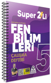 5. Sınıf Süper İkili Fen Bilimleri Çalışma Defteri