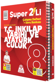 8. Sınıf Süper İkili T.C. İnkılap Tarihi ve Atatürkçülük Seti