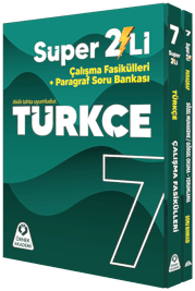 7. Sınıf Süper İkili Türkçe Seti